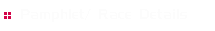 Pamphlet/ Race Details